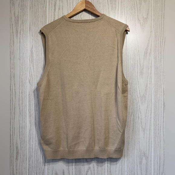 J.Crew Men's Tan Jumper Vest Size L LNC - Picture 3 of 3